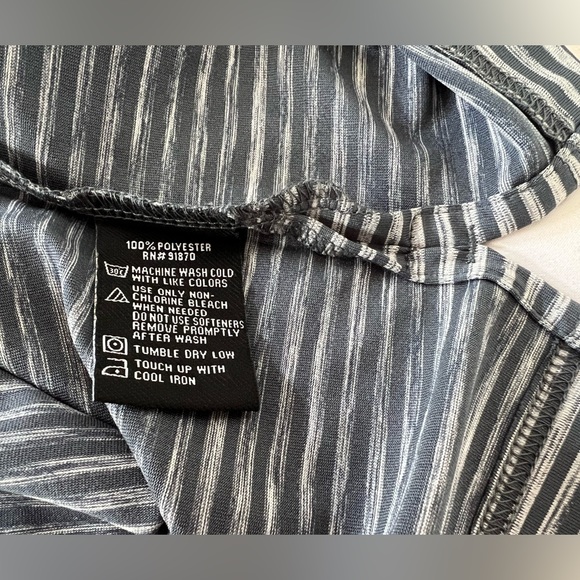 🔥BOLLE GOLF MEN'S Striped Polo STYLE #4482-30 CC2102 COLOR GREY NWT pick size - Picture 16 of 16